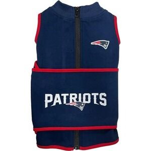 NFL New England Patriots Soothing Solution Anxiety Pet Vest Medium NWT